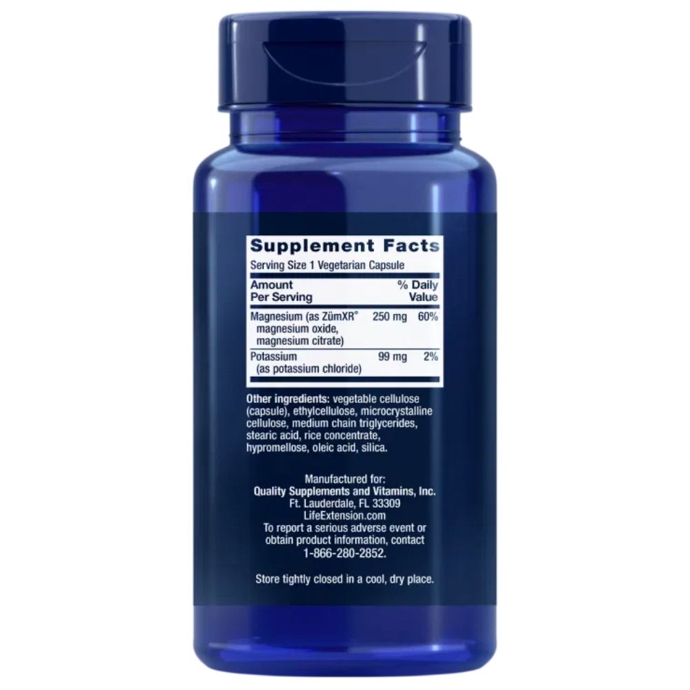 Life Extension Kaalium koos magneesiumiga – 60 kapslit