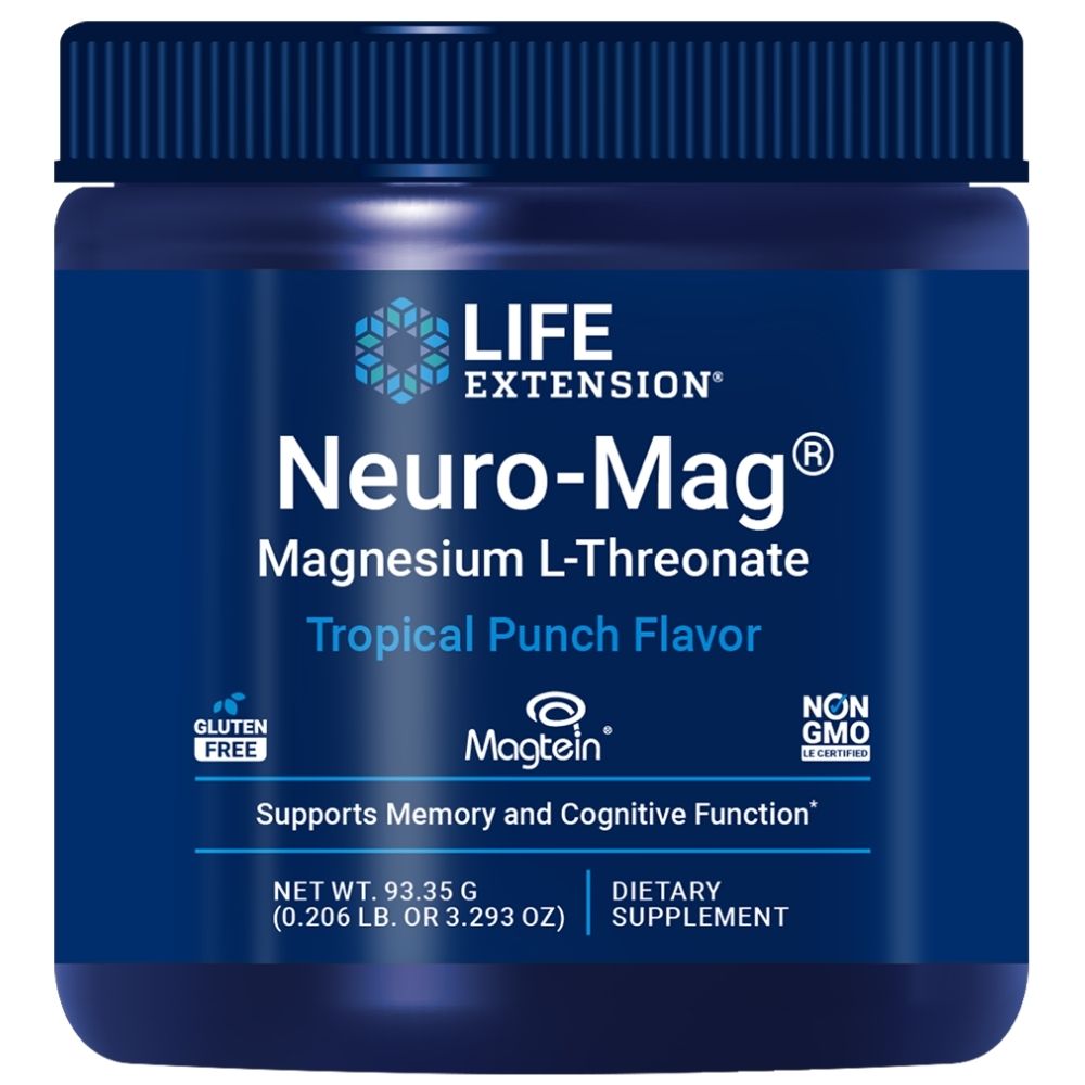 Life Extension Neuro-Mag® magneesium L-treonaat, troopiline - 93,35 g