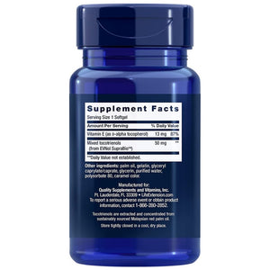 Life Extension tokotrienoolid, E-vitamiin – 60 kapslit