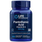 Life Extension pantoteenhape 500 mg – 100 kapslit