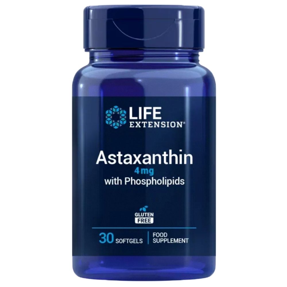 Life Extension astaksantiin fosfolipiididega - 30 kapslit