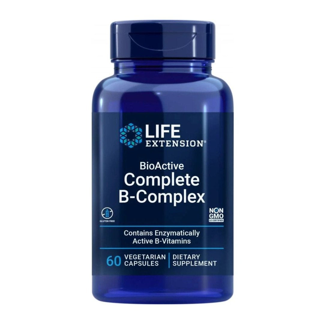 Life Extension Bioaktyvusis B kompleksas - 60 kapsulių - Magnis.lt