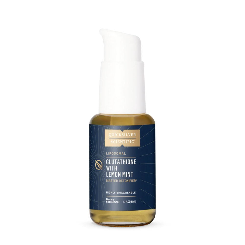 Quicksilver liposominis glutationas su citrinų mėtomis - 50 ml - Magnis.lt