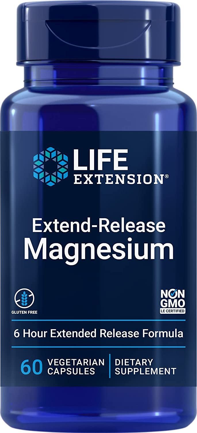 Life Extension pikaajaline magneesium 250 mg - 60 kapslit