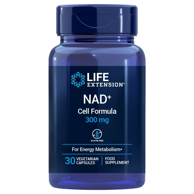 Life Extension NAD+ Cell Formula 300 mg EU - 30 kapslit