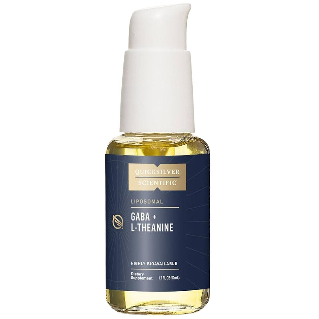 Quicksilver liposominė GABA su L-teaninu - 50 ml - Magnis.lt