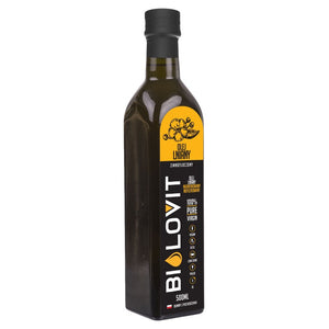 Bilovit Šaltai spaustas linų sėmenų aliejus - 500 ml - Magnis.lt