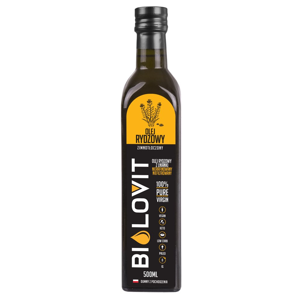 Bilovit šalto spaudimo kupranugarių aliejus - 500 ml - Magnis.lt