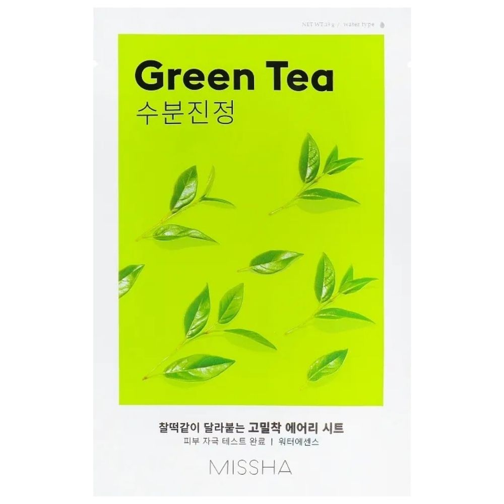 Missha niisutav rohelise tee kangasmask - 1 tk.