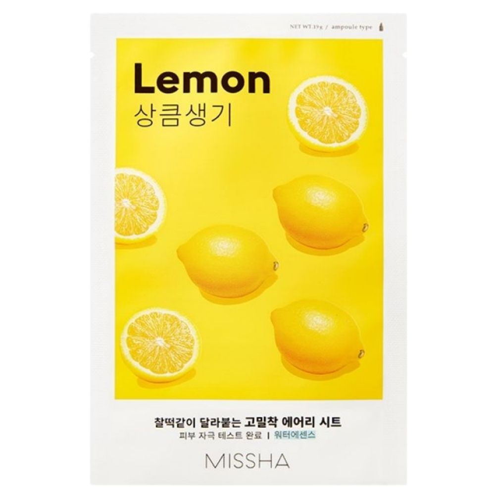 Missha sära andev sidrunilimonaadi lehtmask – 1 tk.