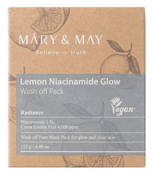 Mary&May sära andev savimask Lemon Niacinamide Glow - 125 g
