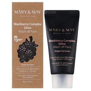 Mary&May sära andev savimask Blackberry Complex Glow – 30 g