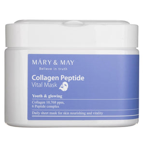 Mary&May kollageeni peptiidmask – 30 ühikut