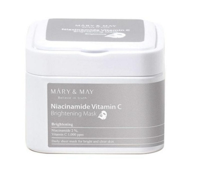 Mary&May sära andvad niatsiinamiidi ja C-vitamiini maskid 30 tk.