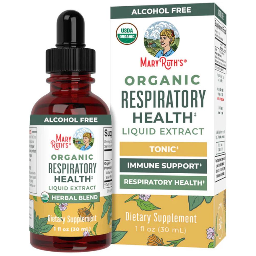 MaryRuth's hingamisteede tilgad, ürdiekstrakt – 30ml