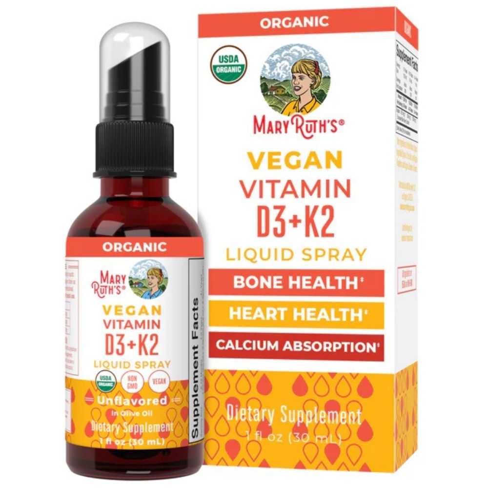 MaryRuthi D3+K2 (MK7) vitamiini sprei – 30 ml