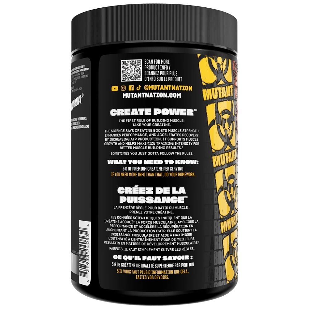 Mutant Creatine, kreatiinmonohüdraat - 300 g