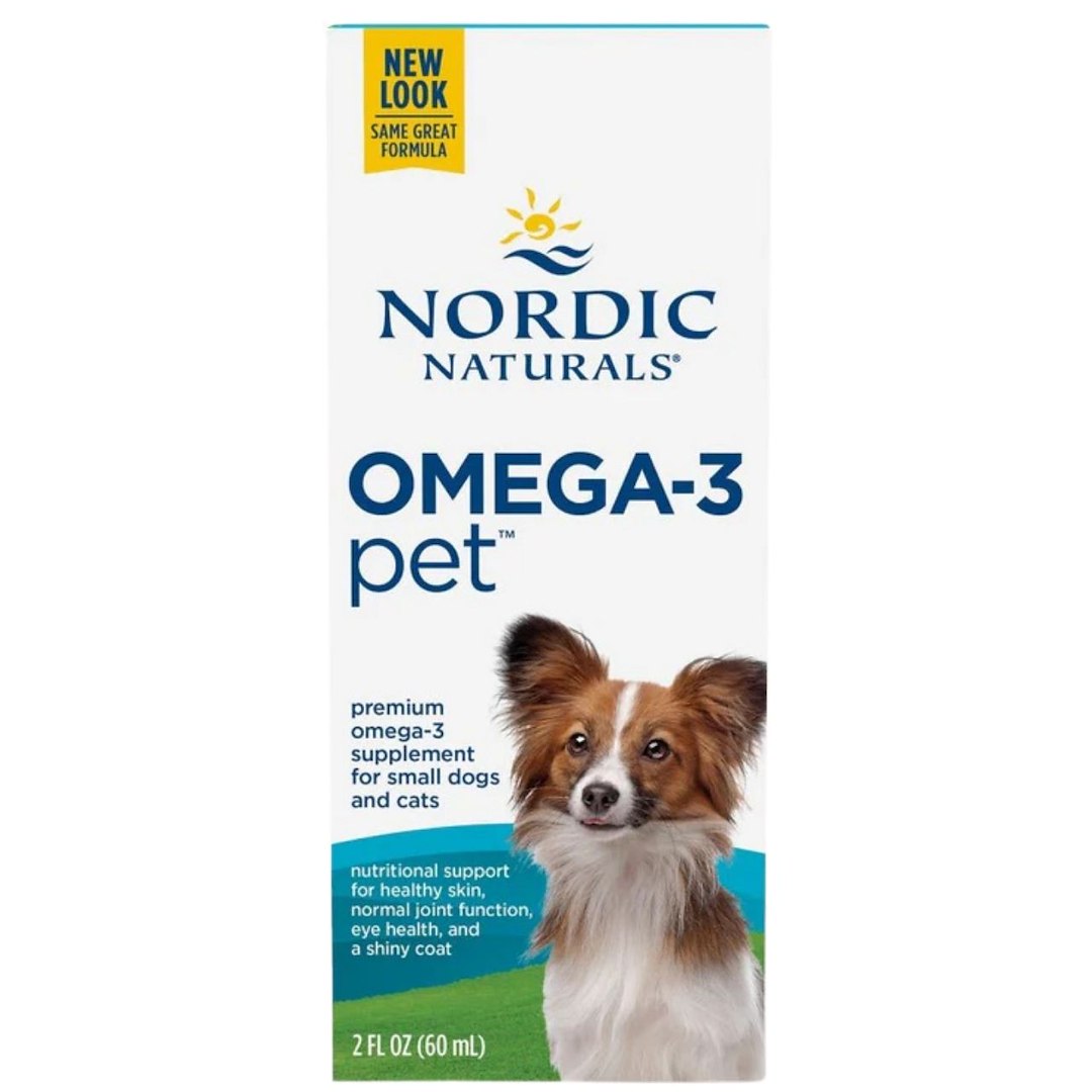 Nordic Naturals Omega-3 Pet kassidele ja koertele - 60 ml