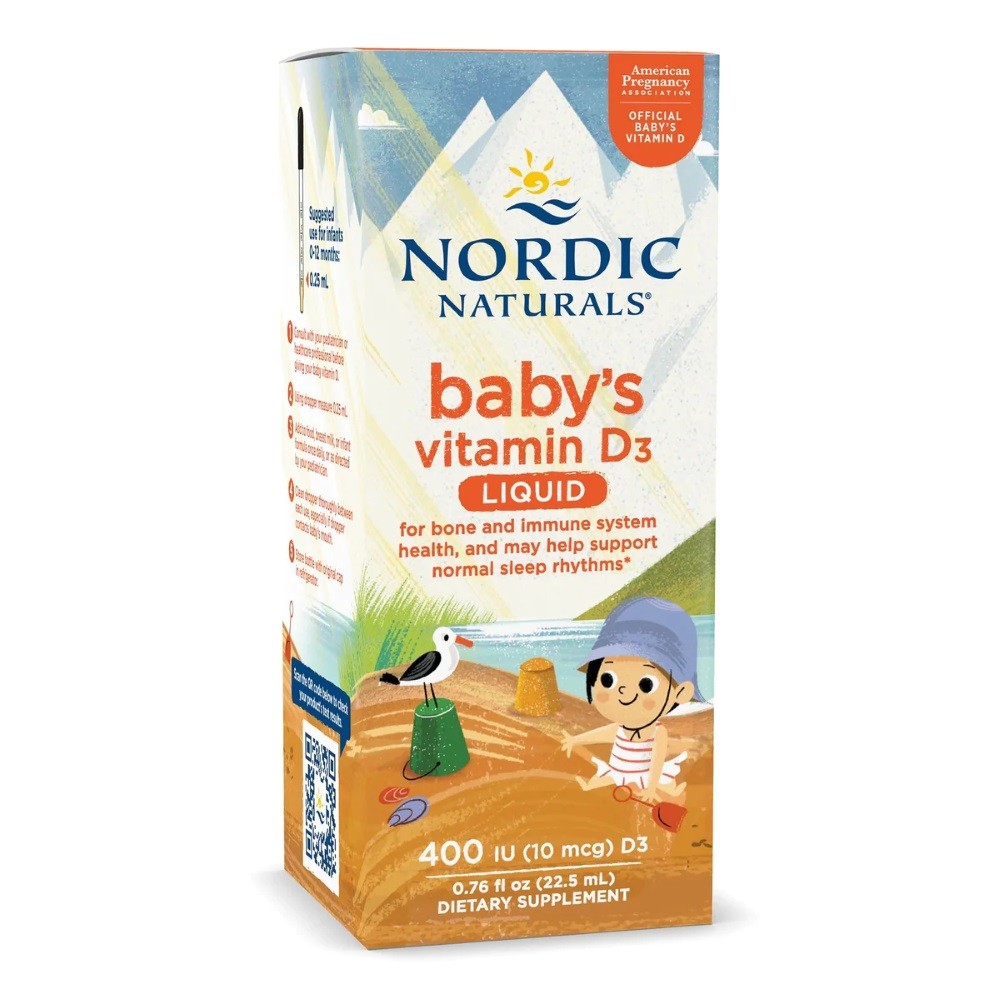 Nordic Naturals D3-vitamiin beebidele 400 IU - 22,5 ml
