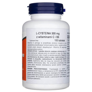 Now Foods L-tsüsteiin 500 mg - 100 tabletti