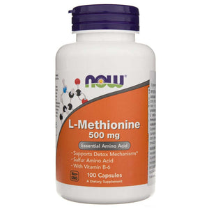 Now Foods L-metioniin 500 mg - 100 kapslit