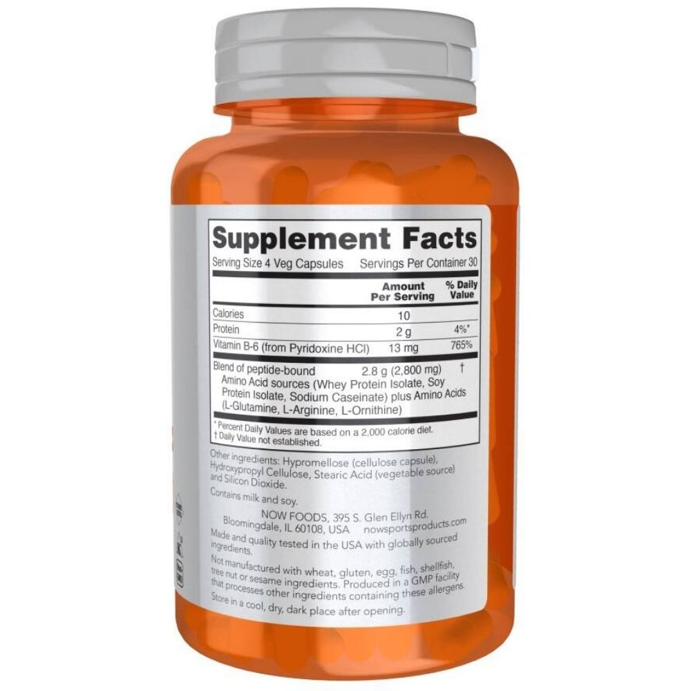 Now Foods Sports Amino Complete, Aminohapete kompleks – 120 kapslit