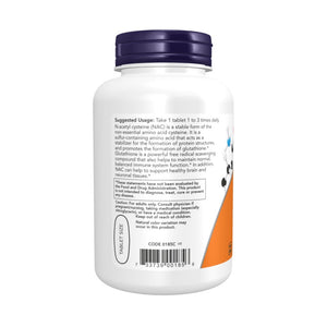 Now Foods NAC N-atsetüültsüsteiin 1000 mg - 120 tabletti