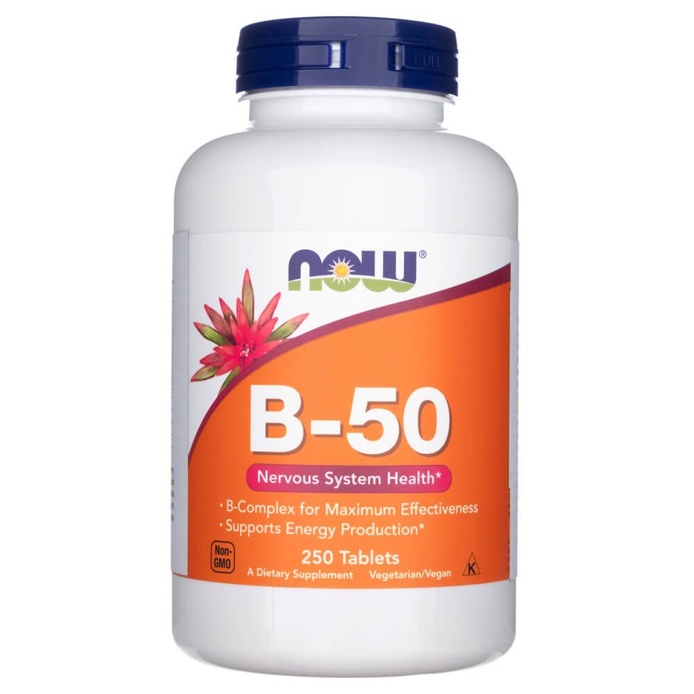Now Foods B-50 - 250 tablečių - Magnis.lt