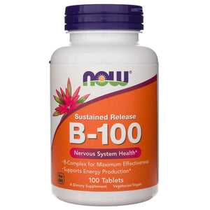 Now Foods vitamiin B-100 - 100 tabletti
