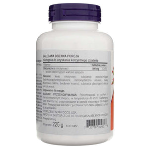 Now Foods Niacinas 500 mg - 250 tablečių - Magnis.lt