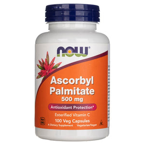 Now Foods askorbüülpalmitaat 500 mg - 100 kapslit