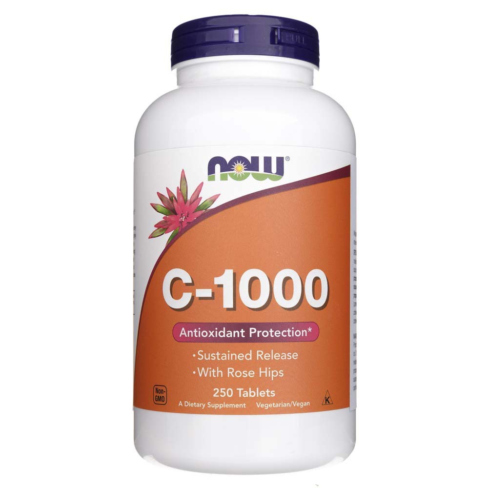 Now Foods vitaminas C-1000 - 250 tablečių - Magnis.lt