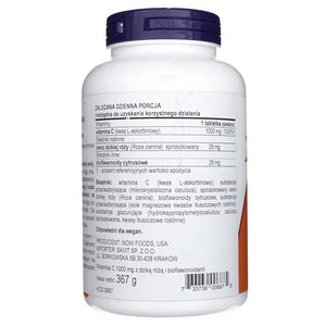 Now Foods C-1000 vitamiin kibuvitsamarjade ja bioflavonoididega – 250 tabletti