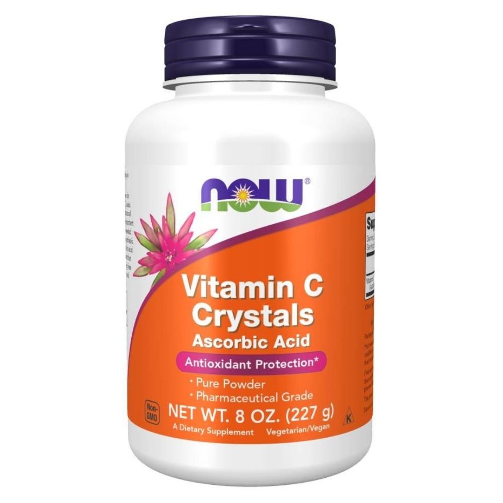 Now Foods C-vitamiin askorbiinhape - 227 g