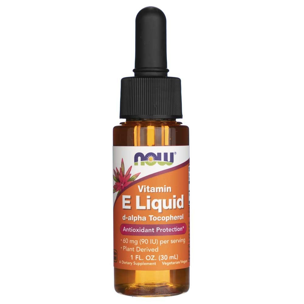 Now Foods vedel E-vitamiin - 30 ml