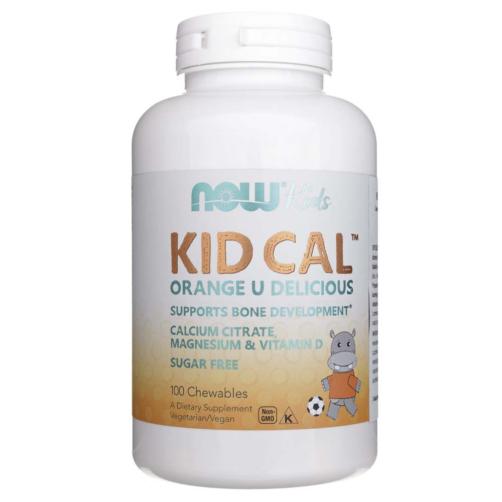 Now Foods Kid Cal närimistabletid - 100 tabletti