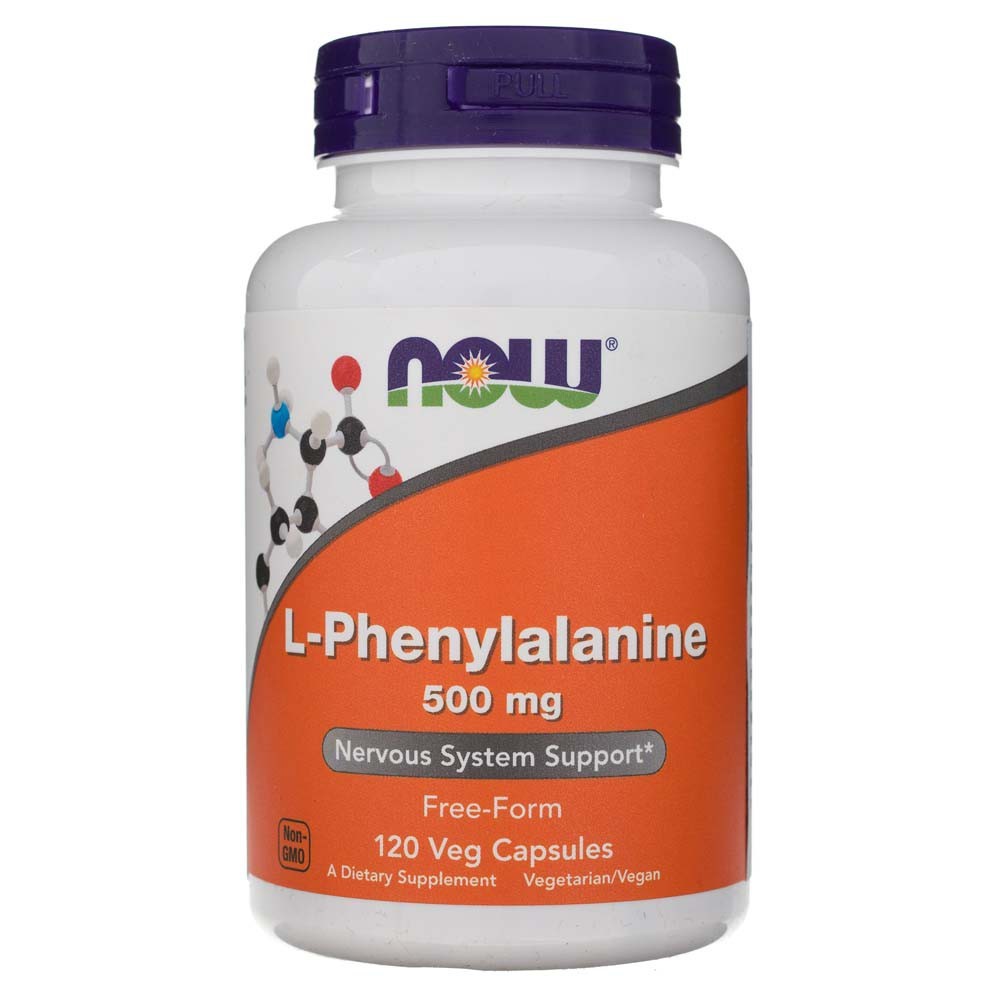 Now Foods L-fenüülalaniin 500 mg - 120 kapslit