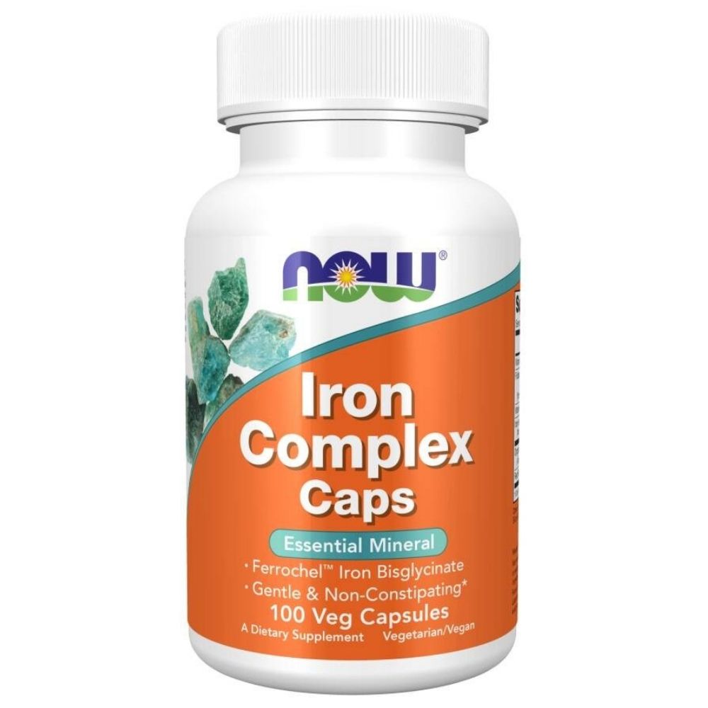 Now Foods Iron Complex 27 mg - 100 tabletti