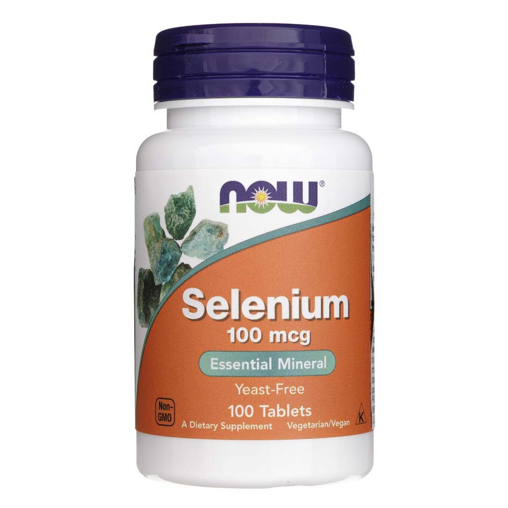 Now Foods Seleenium 100 mcg – 100 tabletti