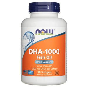 Now Foods DHA-1000 aju toetus, ülitugev – 90 pehmet geeli