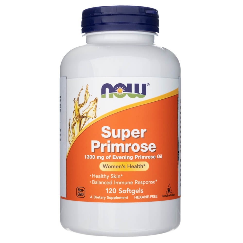 Now Foods Super Primrose 1300 mg - 120 pehmekapslit