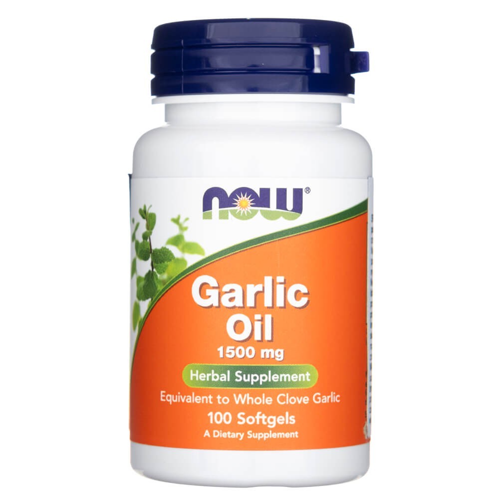 Now Foods küüslauguõli 1500 mg - 100 pehmekapslit