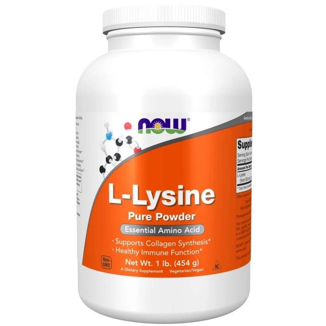 Now Foods L-lüsiini pulber – 454 g