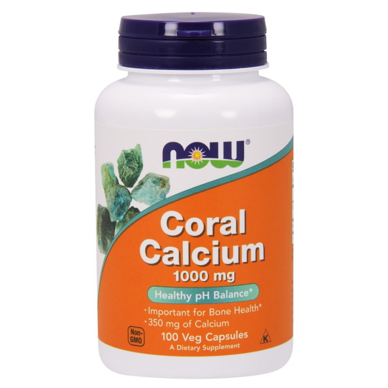 Now Foods Korall Kaltsium 1000 mg - 100 kapslit