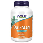 Now Foods Cal-Mag Stress Formula (kaltsium, magneesium, vit. B) - 100 tabletti
