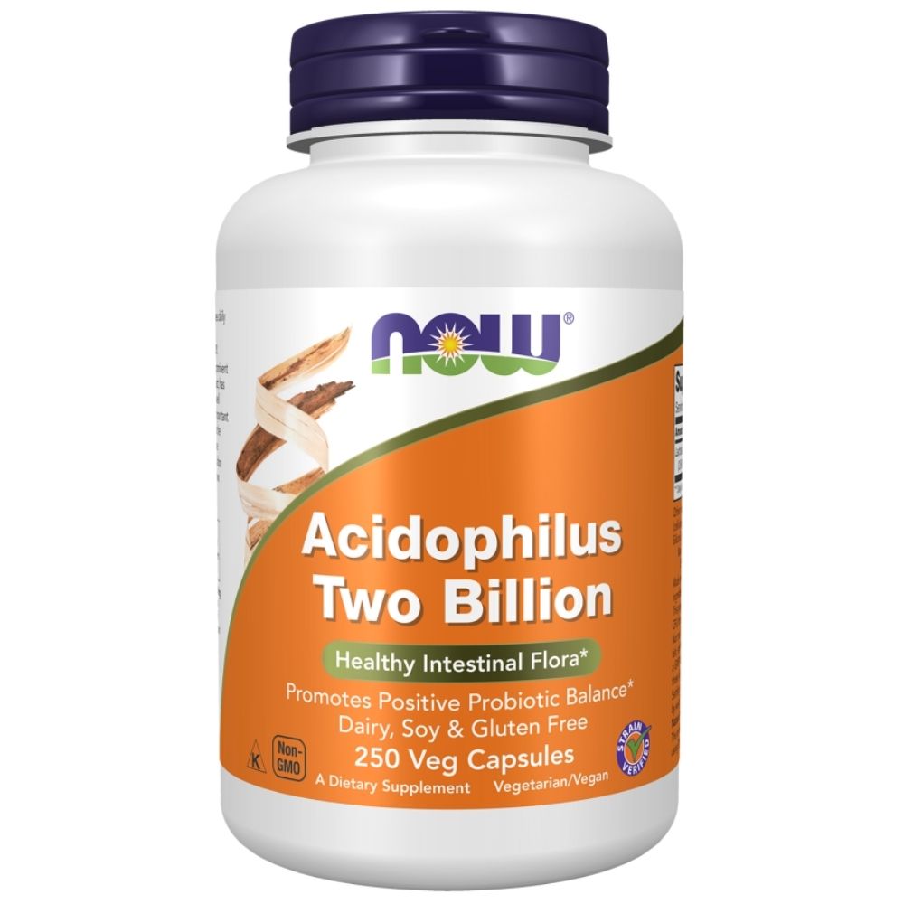 Now Foods Acidophilus 2 miljardit – 250 kapslit