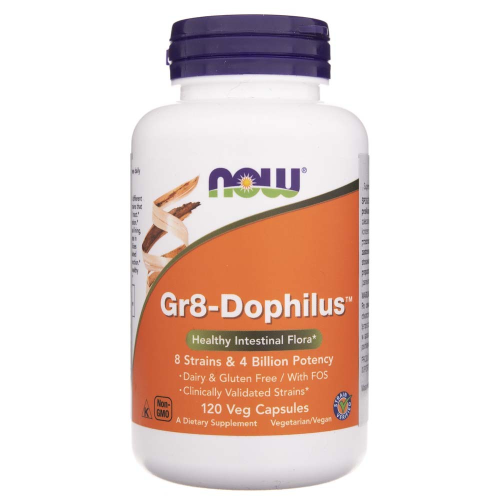 Now Foods Gr8-Dophilus - 120 kapslit