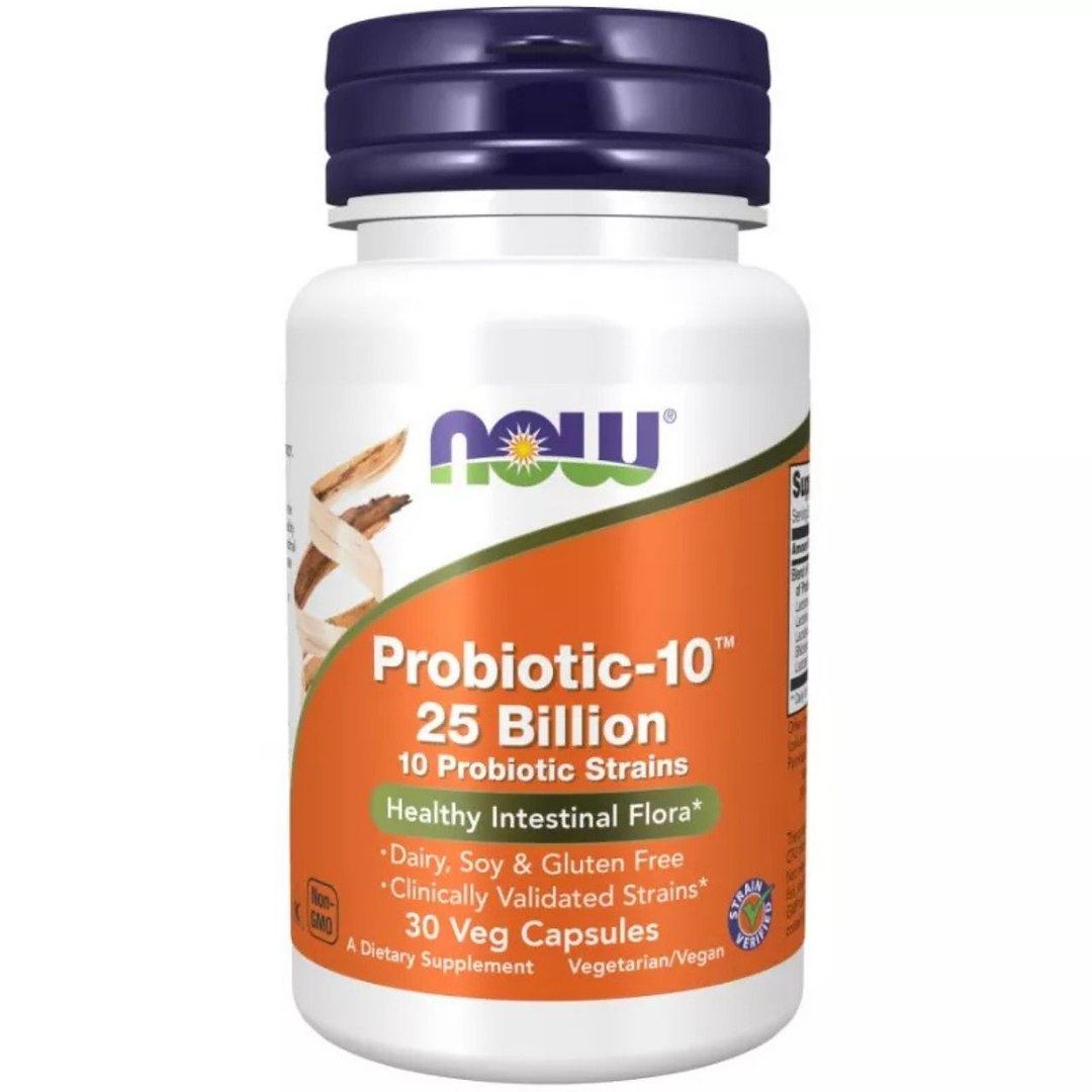 Now Foods Probiotic-10 (probiootikum) 50 miljardit - 57 g