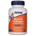 Now Foods BioCell Collagen® hüdrolüüsitud II tüüpi kollageen – 120 kapslit