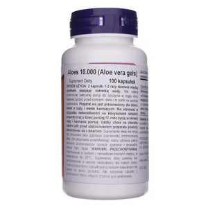 Now Foods Aloe Vera geelid 10000 mg - 100 pehmet geeli